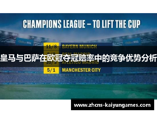 皇马与巴萨在欧冠夺冠赔率中的竞争优势分析